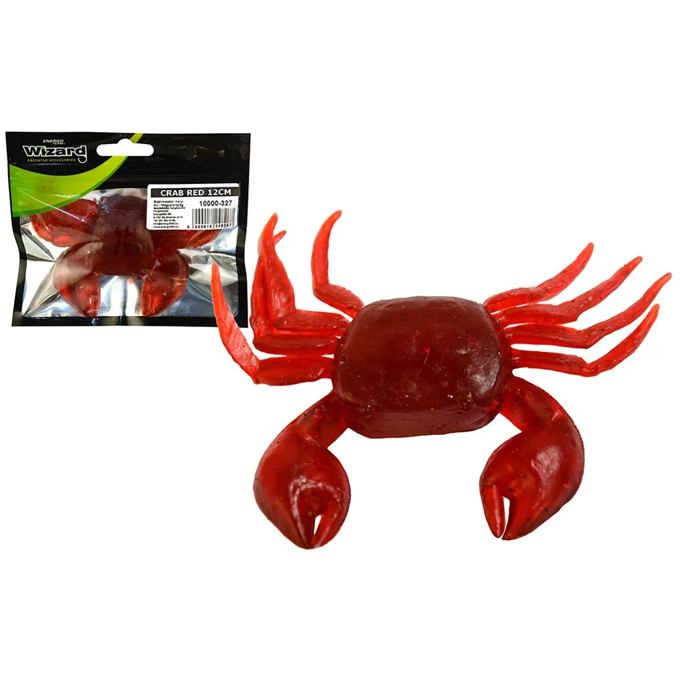 Купить Wizard 10000-327 Мягкий приманка Crab 120 mm  Red 7ft.ru в интернет магазине Семь Футов
