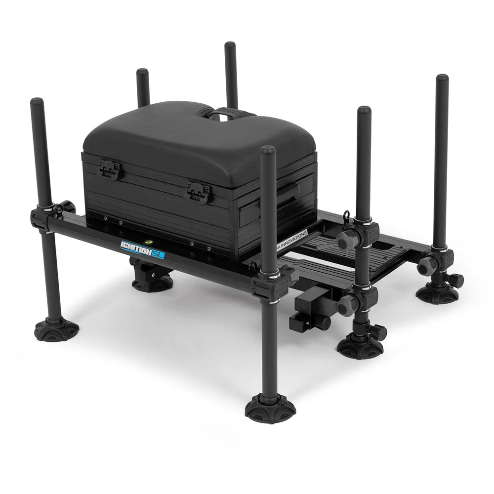 Купить Preston innovations p0120038 ящик сиденья Ignition SL Black 100x80x40 55 x 38 x 64 cm 7ft.ru в интернет магазине Семь Футов