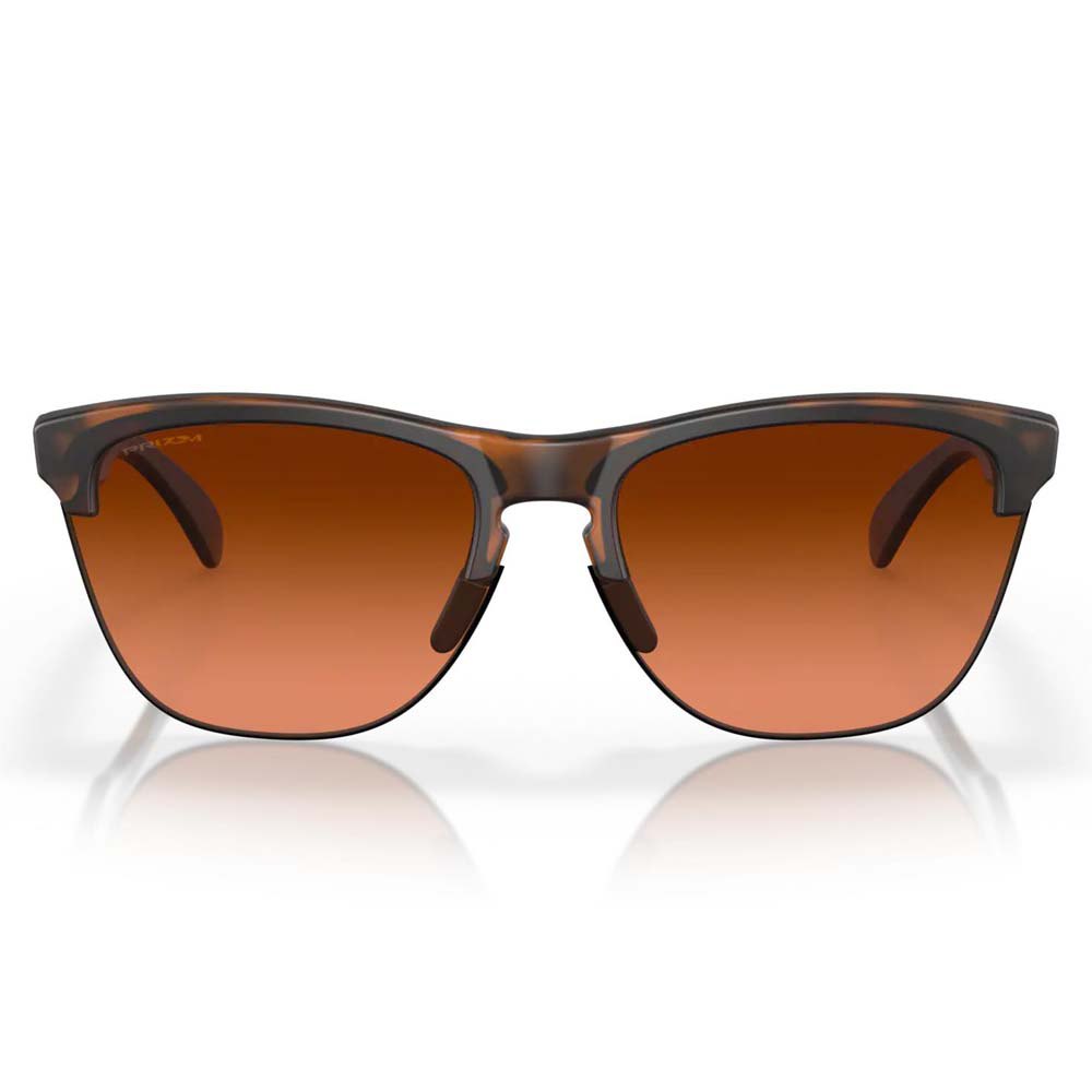 Купить Oakley OO9374-5063 Frogskins Lite Prizm Солнцезащитные Очки Matte Brown Tortoise Prizm Gradient Brown/CAT3 7ft.ru в интернет магазине Семь Футов