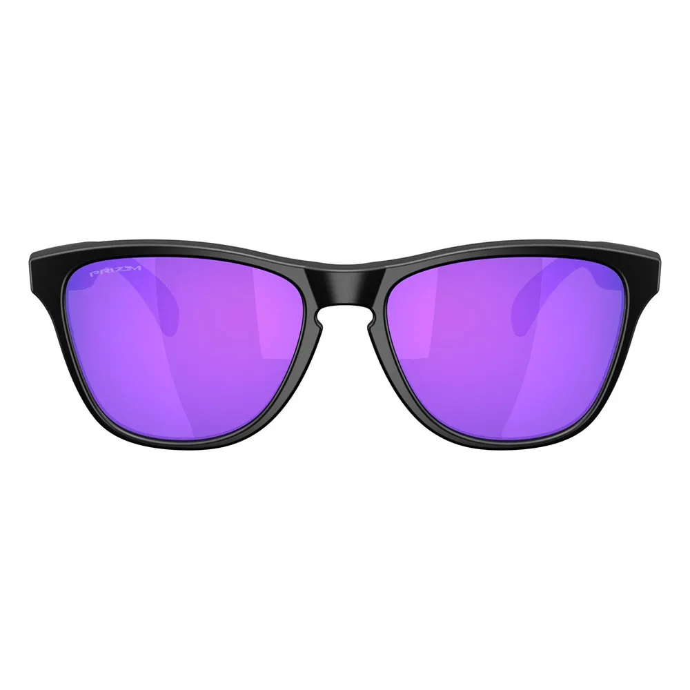 Купить Oakley OO9508-0453 Солнцезащитные очки Frogskins s Matte Black Prizm Violet/CAT3 7ft.ru в интернет магазине Семь Футов