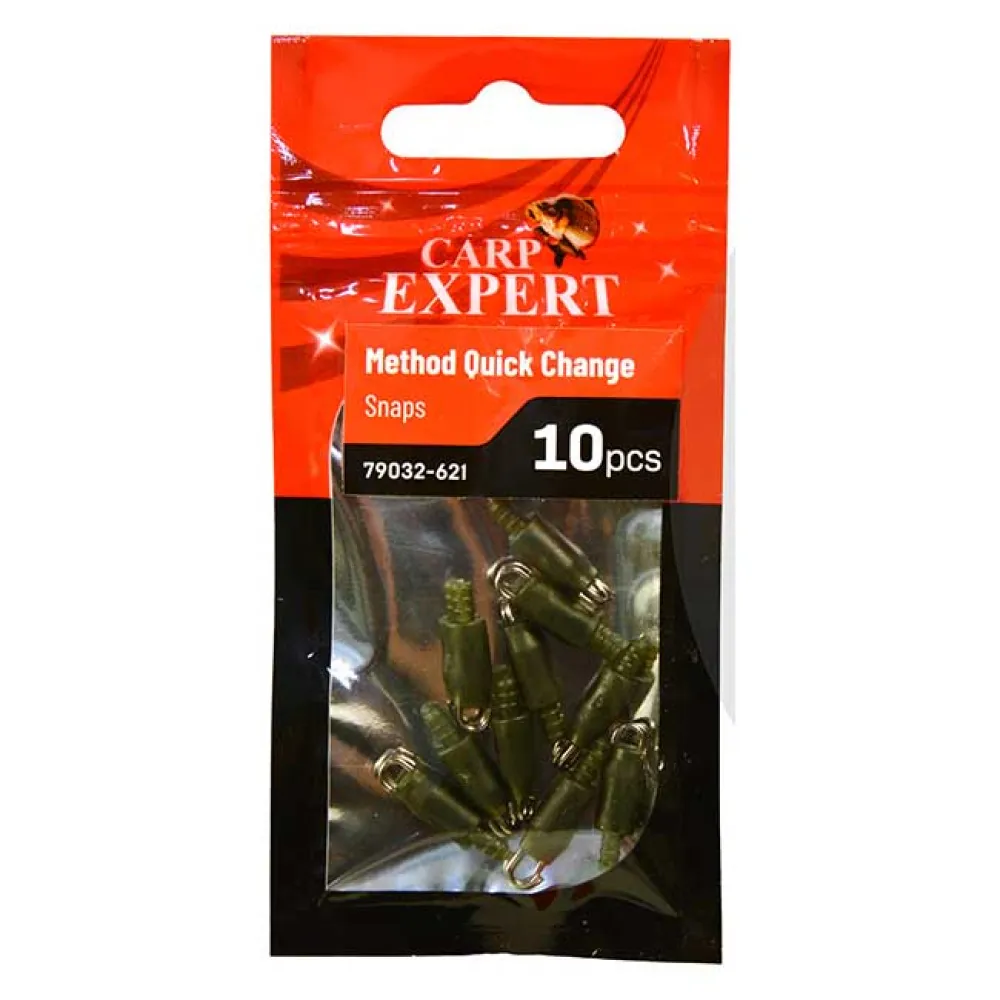 Купить Carp expert 79032-621 щелчок защелка давление Method Grey / Green 7ft.ru в интернет магазине Семь Футов