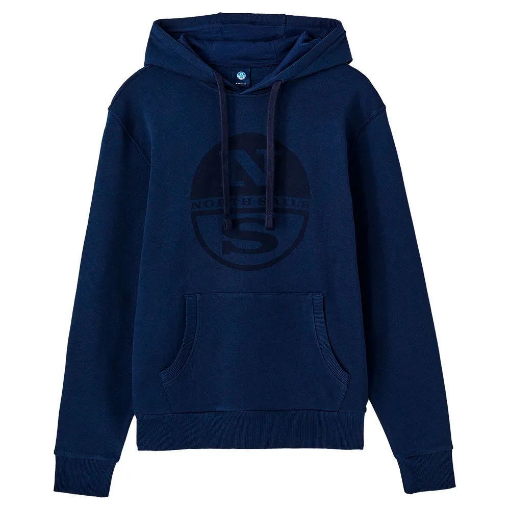 Купить North sails 691003-0802-7 Толстовка с капюшоном 691003 Graphic Голубой Navy Blue 3XL 7ft.ru в интернет магазине Семь Футов