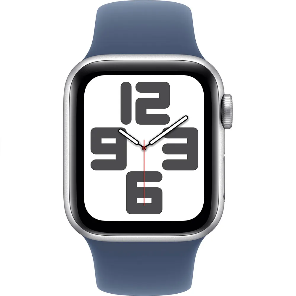 Купить Apple R-145249420-MXED3QL/A Watch SE GPS 40mm Sport Band Refurbished Серебристый Silver Aluminium / Denim M-L 7ft.ru в интернет магазине Семь Футов