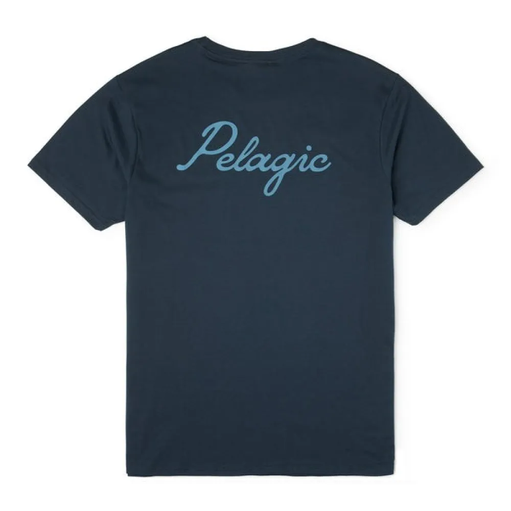 Купить Pelagic 1171261007-dny-xxl Футболка с коротким рукавом Prem Line In Dark Navy 30x20x5 2XL 7ft.ru в интернет магазине Семь Футов