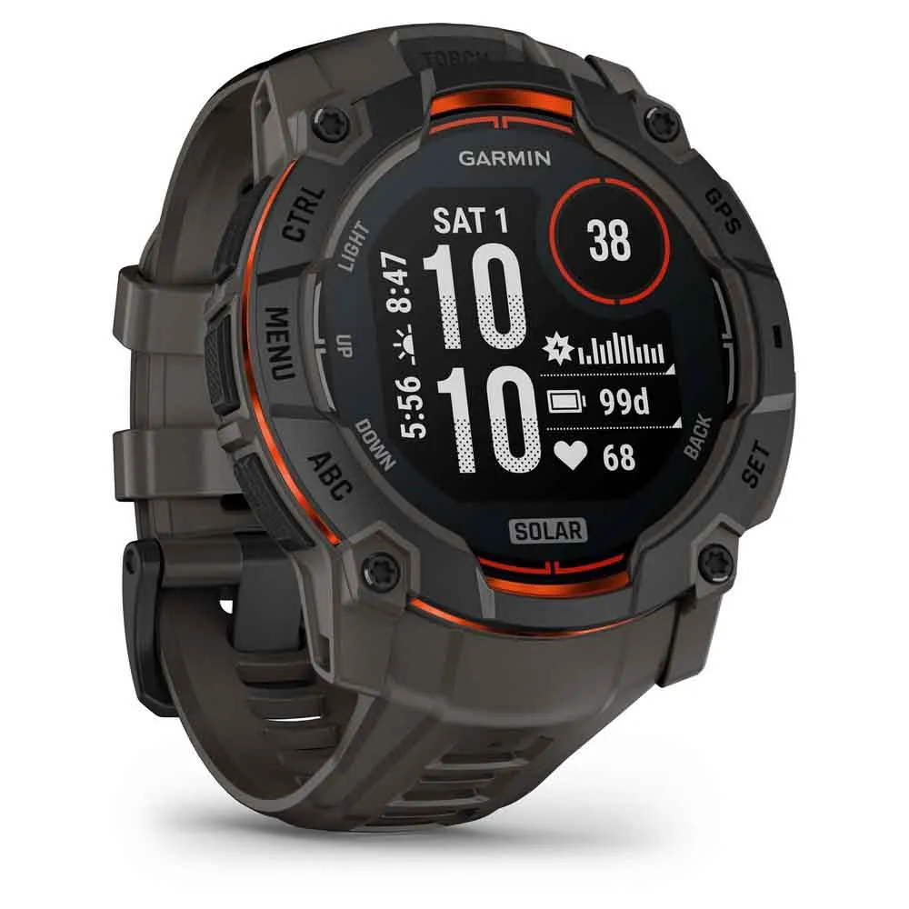 Купить Garmin 010-02935-00 Часы Instinct 3 50 mm Solar Черный  Black / Carbon 7ft.ru в интернет магазине Семь Футов
