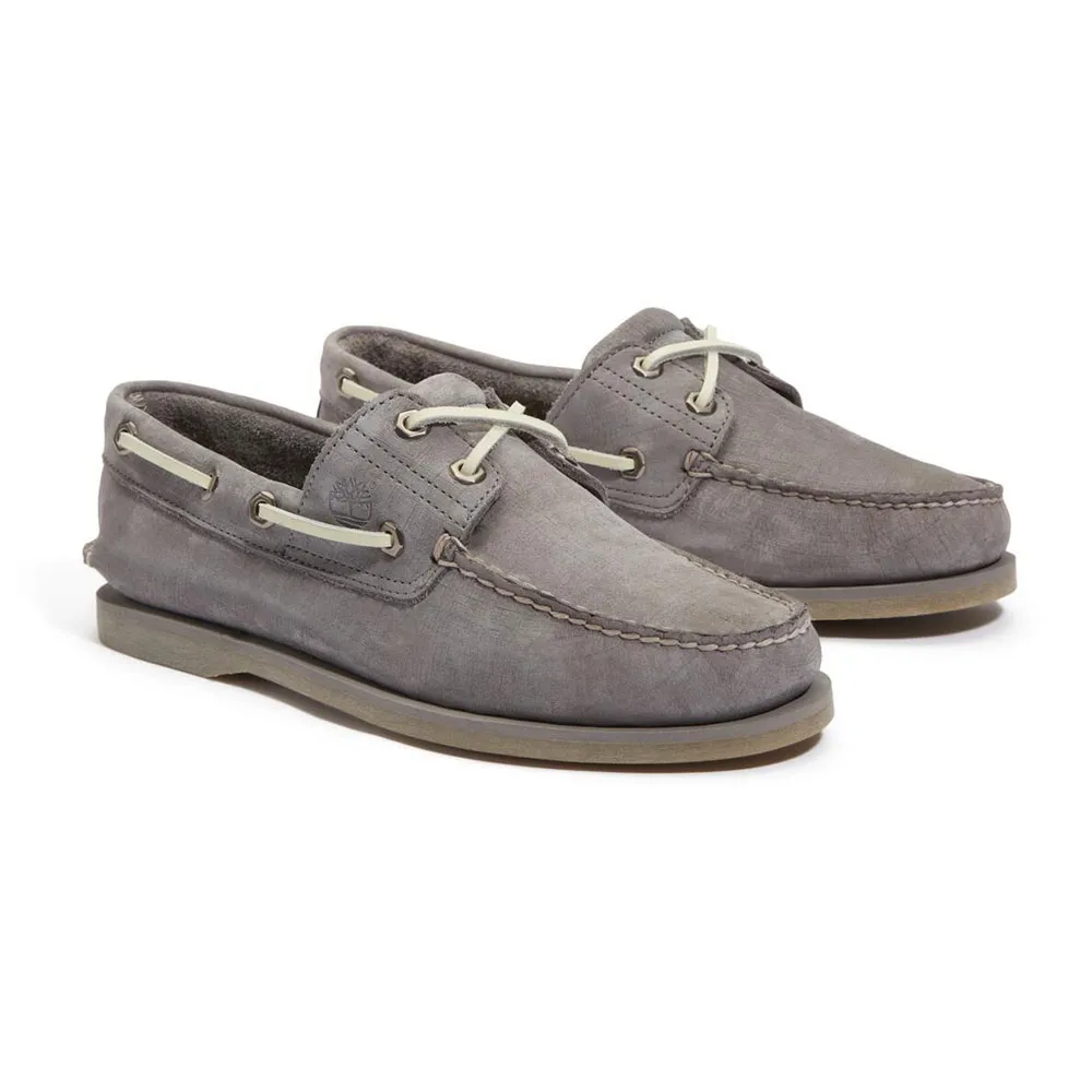 Купить Timberland tb0a4187el81w-100 Палубные туфли Classic Wide Medium Grey Nubuck 35x25x15 EU 44 7ft.ru в интернет магазине Семь Футов