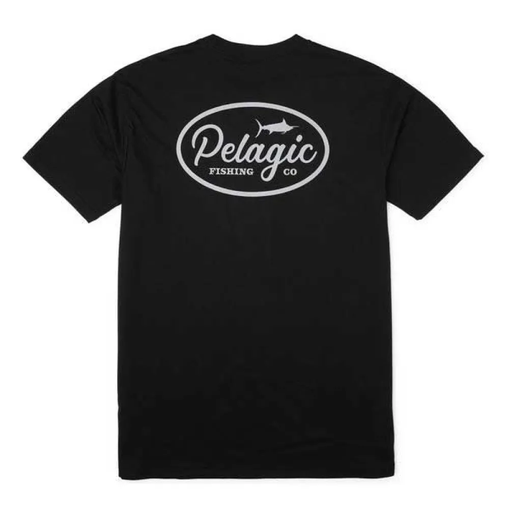 Купить Pelagic 1171253002-blk-s Футболка с коротким рукавом Premium Tee Circled Black 30x20x5 7ft.ru в интернет магазине Семь Футов