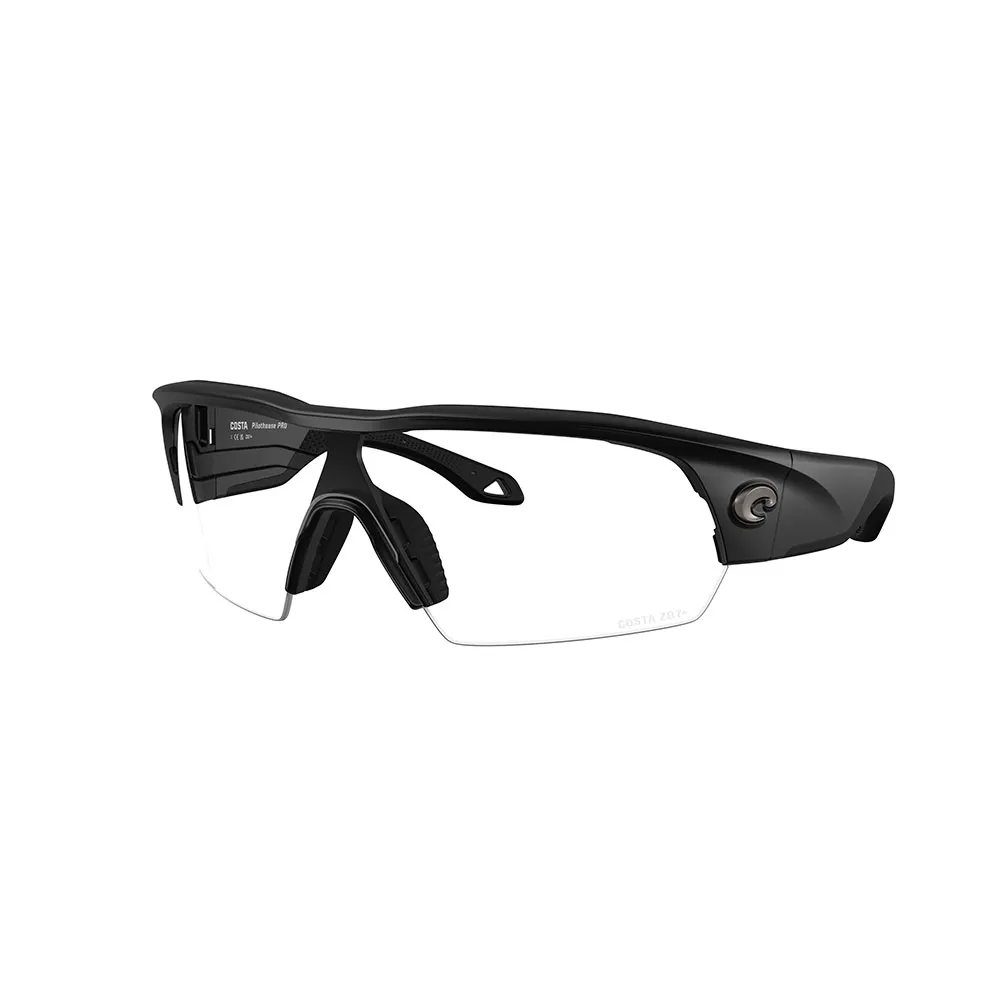Купить Costa 06s9137-35-913707 Солнцезащитные очки Pilothouse pro Matte Black 20x10x10 Clear/CAT0 7ft.ru в интернет магазине Семь Футов