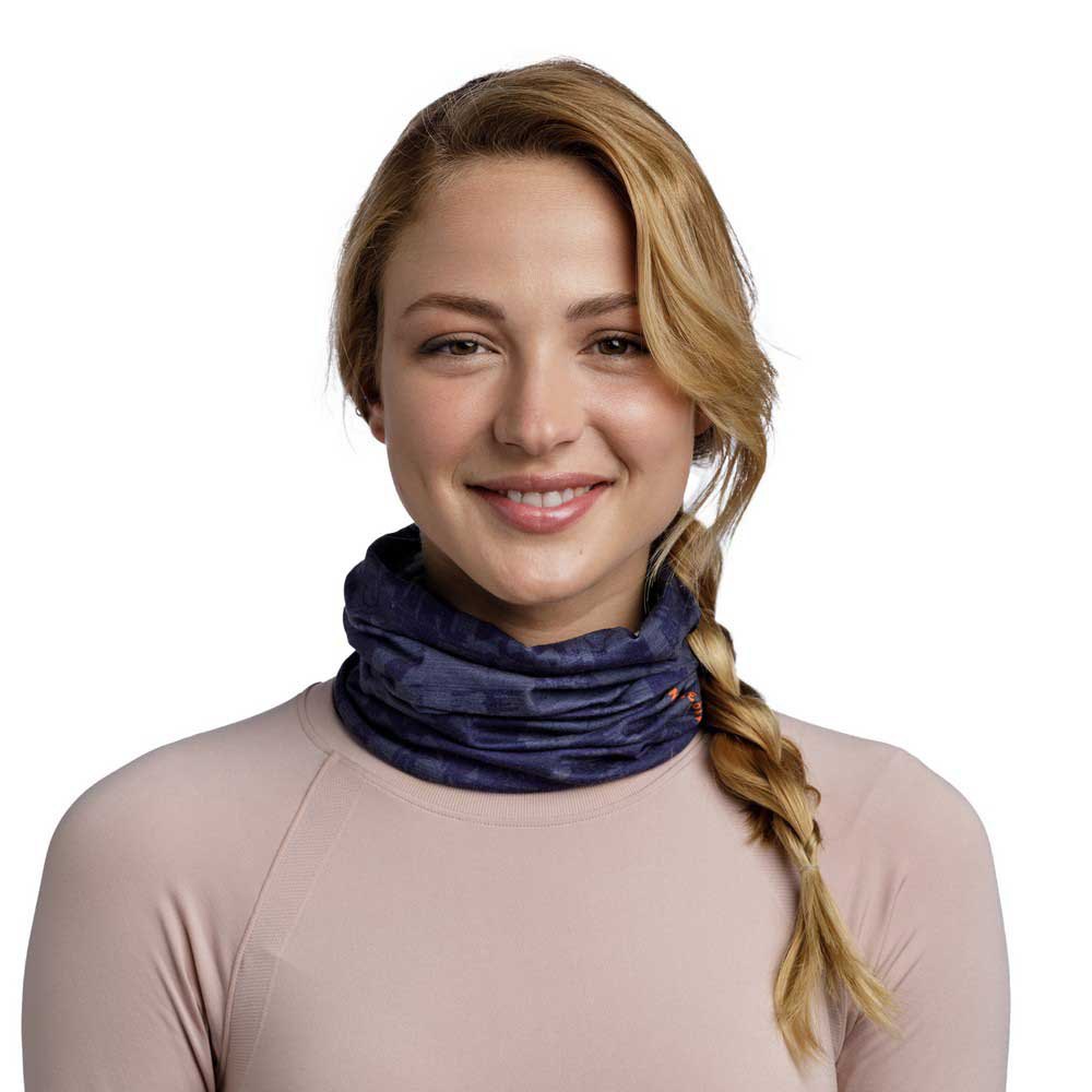 Купить Buff ® 132441.779.10.00 Шарф-хомут Original Ecostretch Голубой Night Blue 7ft.ru в интернет магазине Семь Футов