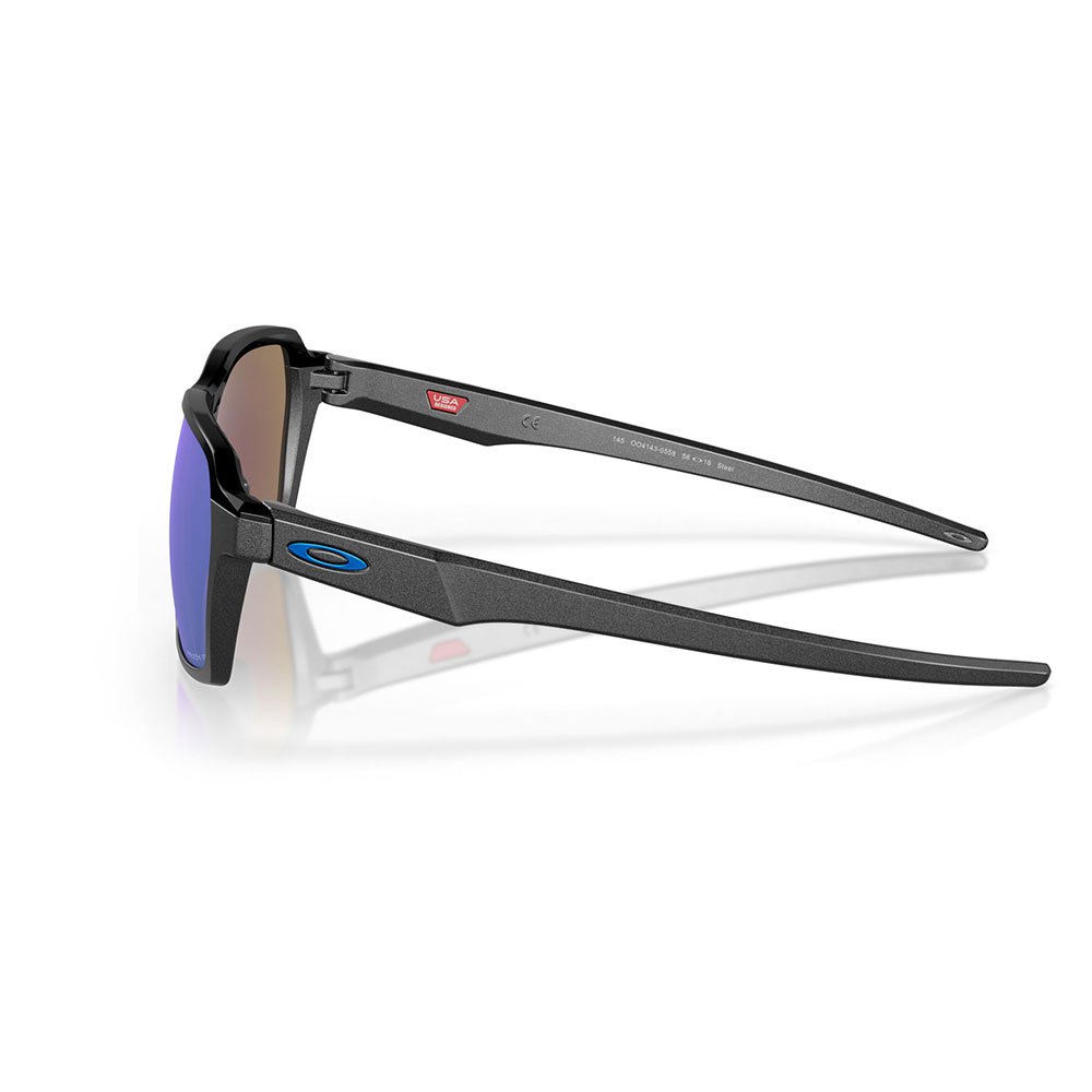 Купить Oakley 0OO4143-414305 Parlay Поляризованные Очки  Steel Prizm Sapphire Polarized/CAT3 7ft.ru в интернет магазине Семь Футов