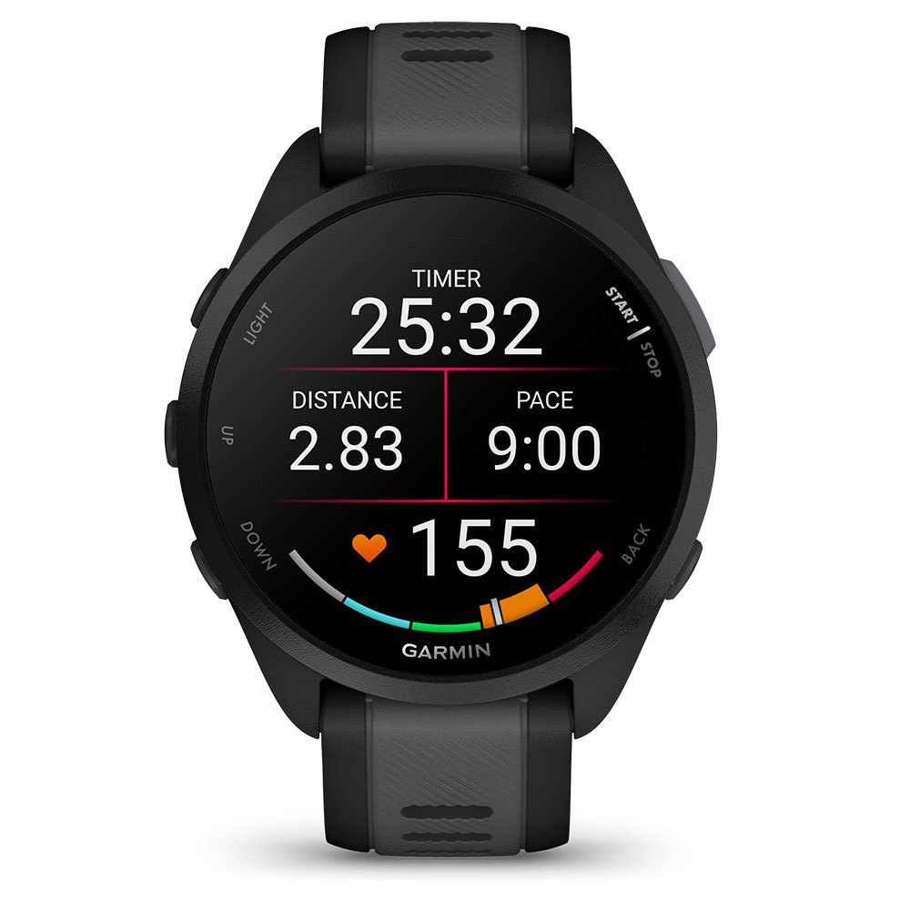 Купить Garmin 010-02863-20 Часы Forerunner 165 Черный  Black / Slate Gray 7ft.ru в интернет магазине Семь Футов