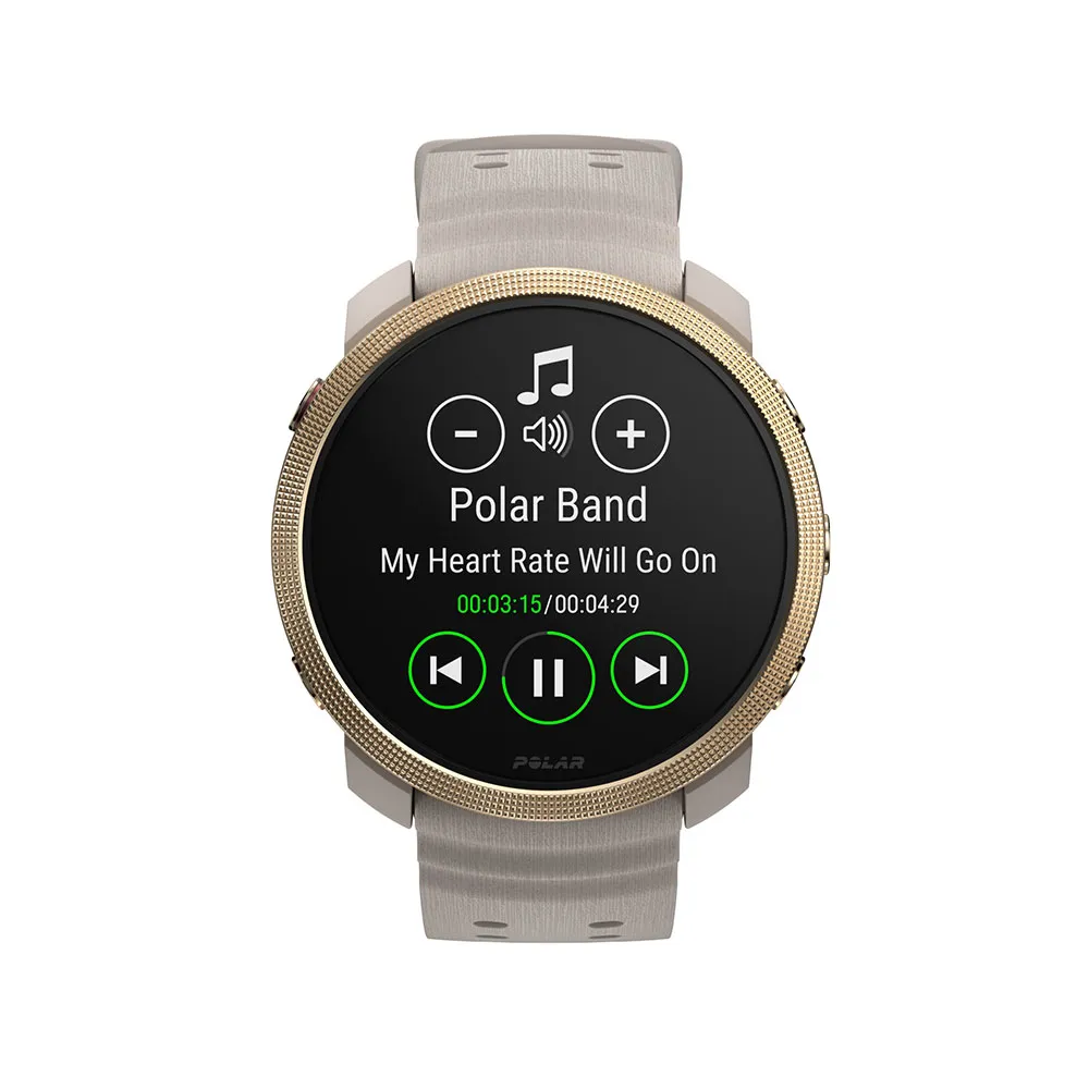 Купить Polar 900112399 Часы Vantage M3 Золотистый  Greige / Gold 7ft.ru в интернет магазине Семь Футов
