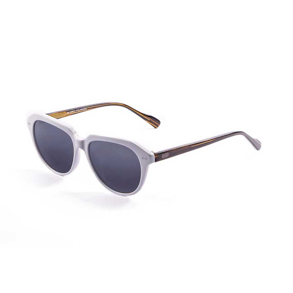 Купить Ocean sunglasses 10000.2 поляризованные солнцезащитные очки Mavericks Shiny White 7ft.ru в интернет магазине Семь Футов