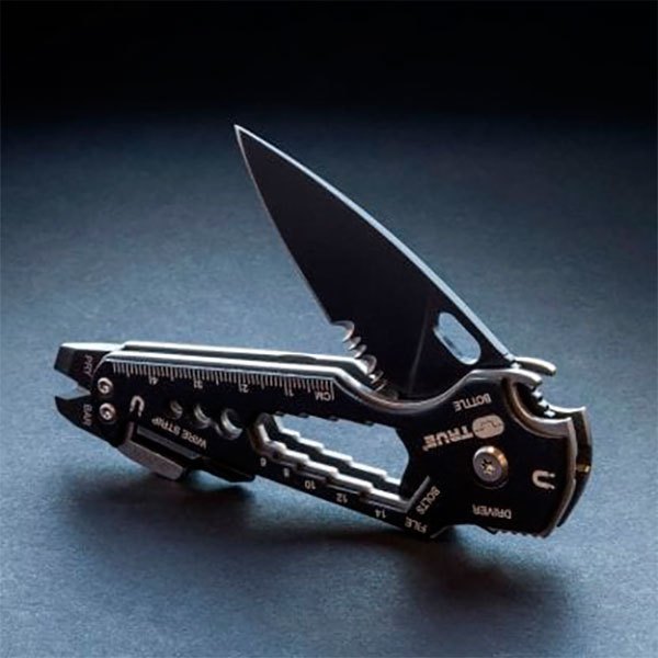 Купить True utility TU6869 Smartknife+- The Knife+ 15 Essential Tools Черный Silver 7ft.ru в интернет магазине Семь Футов