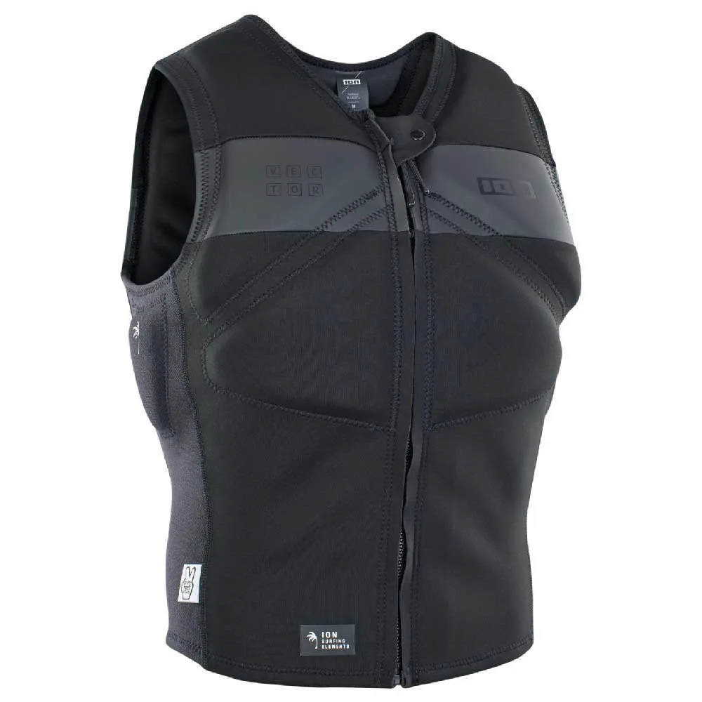 Купить ION 48222-4164-900-56/xxl Защитный жилет Vector Amp Front Zip Black 35x25x10 2XL 7ft.ru в интернет магазине Семь Футов