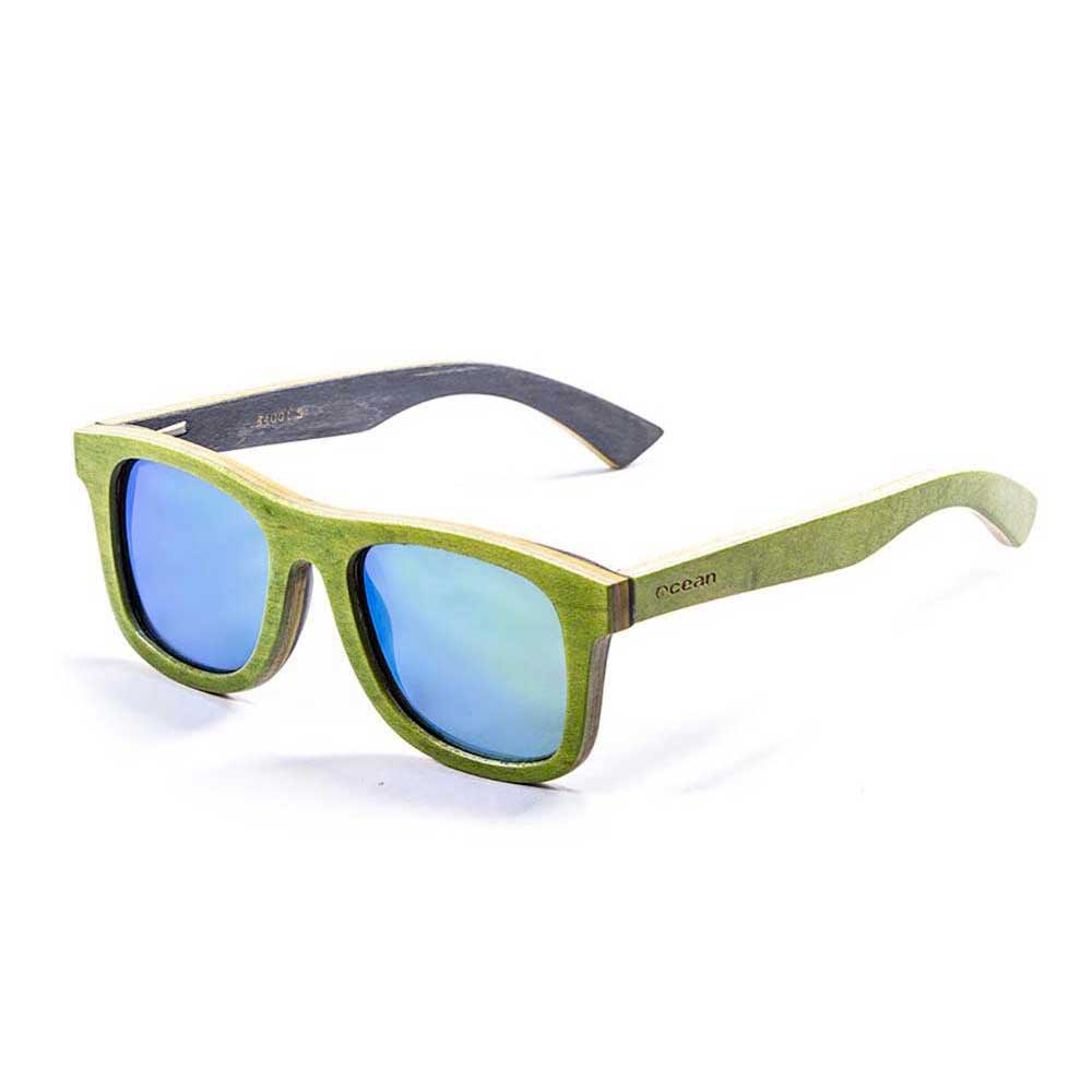 Купить Ocean sunglasses 54001.2 поляризованные солнцезащитные очки Venice Beach Wood Green 7ft.ru в интернет магазине Семь Футов