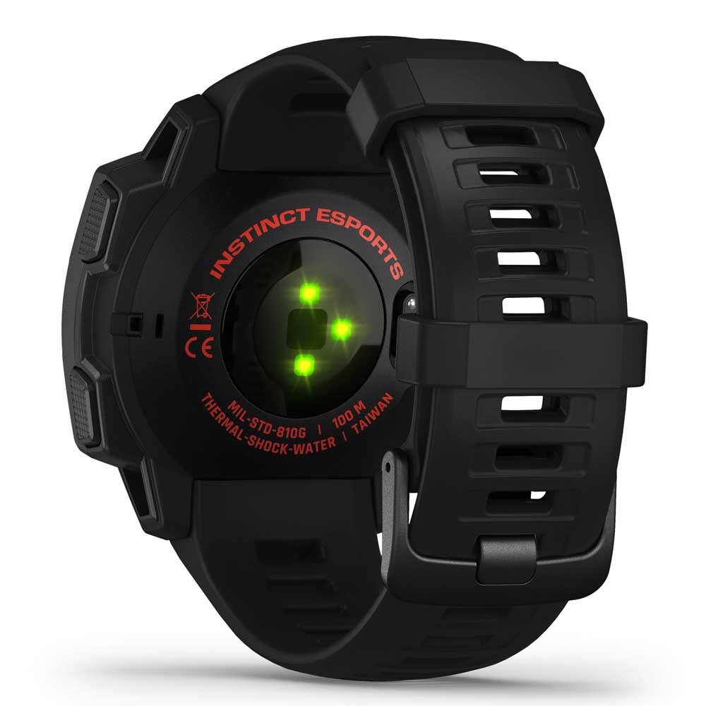 Купить Garmin 010-02064-72 Инстинкт E-Sports Издание наручных часов Черный Black / Lava 7ft.ru в интернет магазине Семь Футов