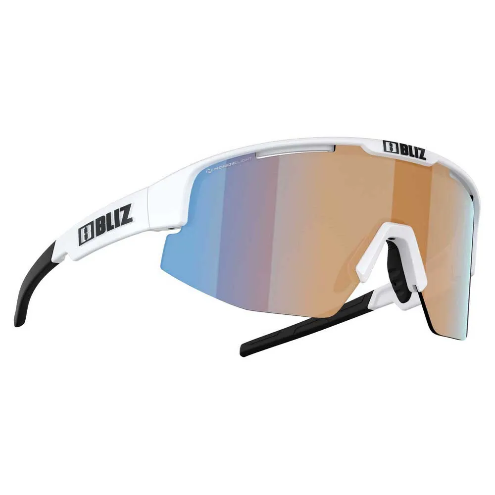 Купить Bliz 0ZB7007 Солнцезащитные очки Matrix Small Matt White Nano Optics Nordic Ligh Coral Orange w blue multi/CAT1 7ft.ru в интернет магазине Семь Футов