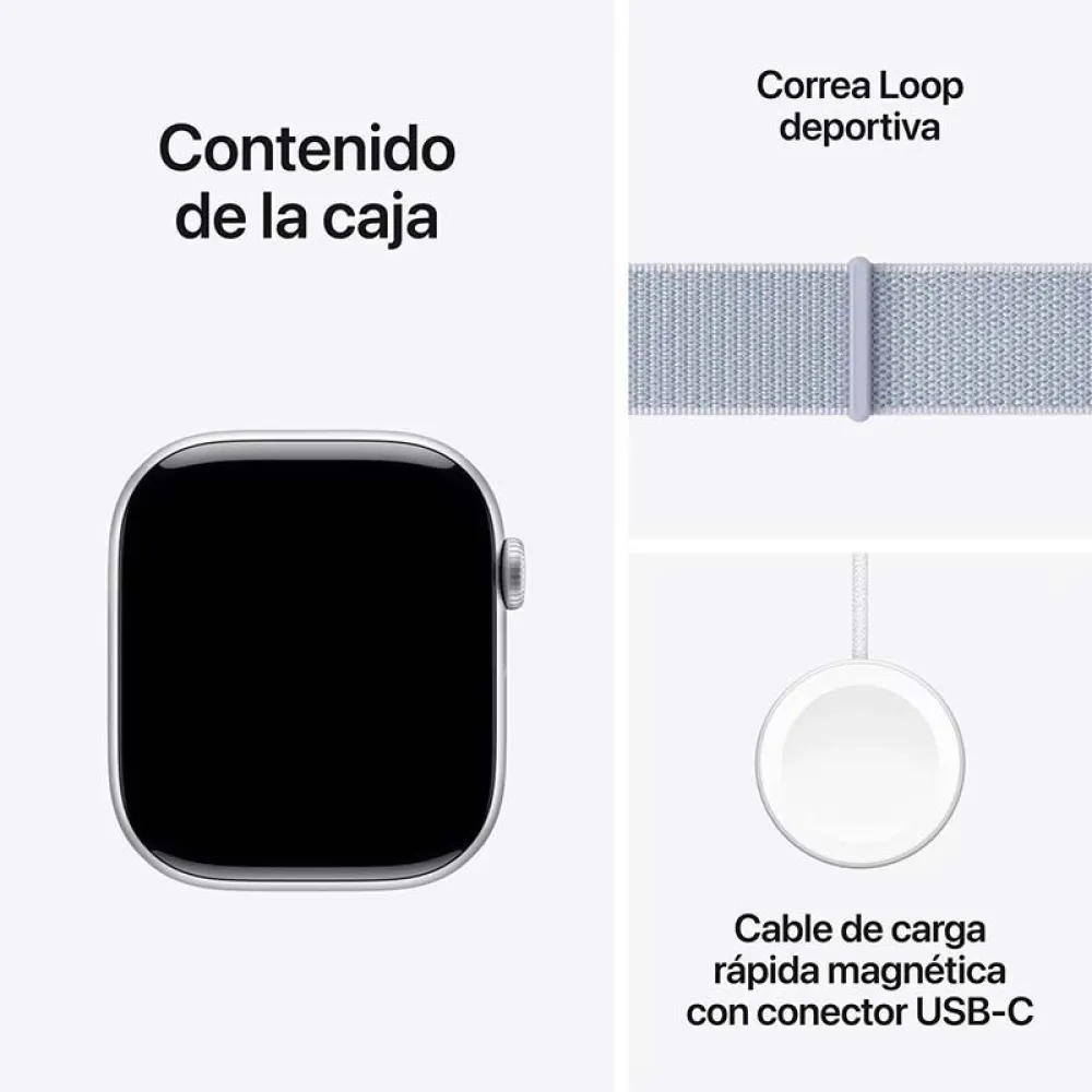 Купить Apple mwwn3qc/a 10 GPS smartwatch Blue 22x14x6 7ft.ru в интернет магазине Семь Футов
