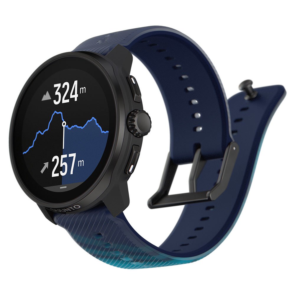 Купить Suunto SS051034000 Часы Race S UTMB World Series Голубой  All Black / Navy Blue 7ft.ru в интернет магазине Семь Футов