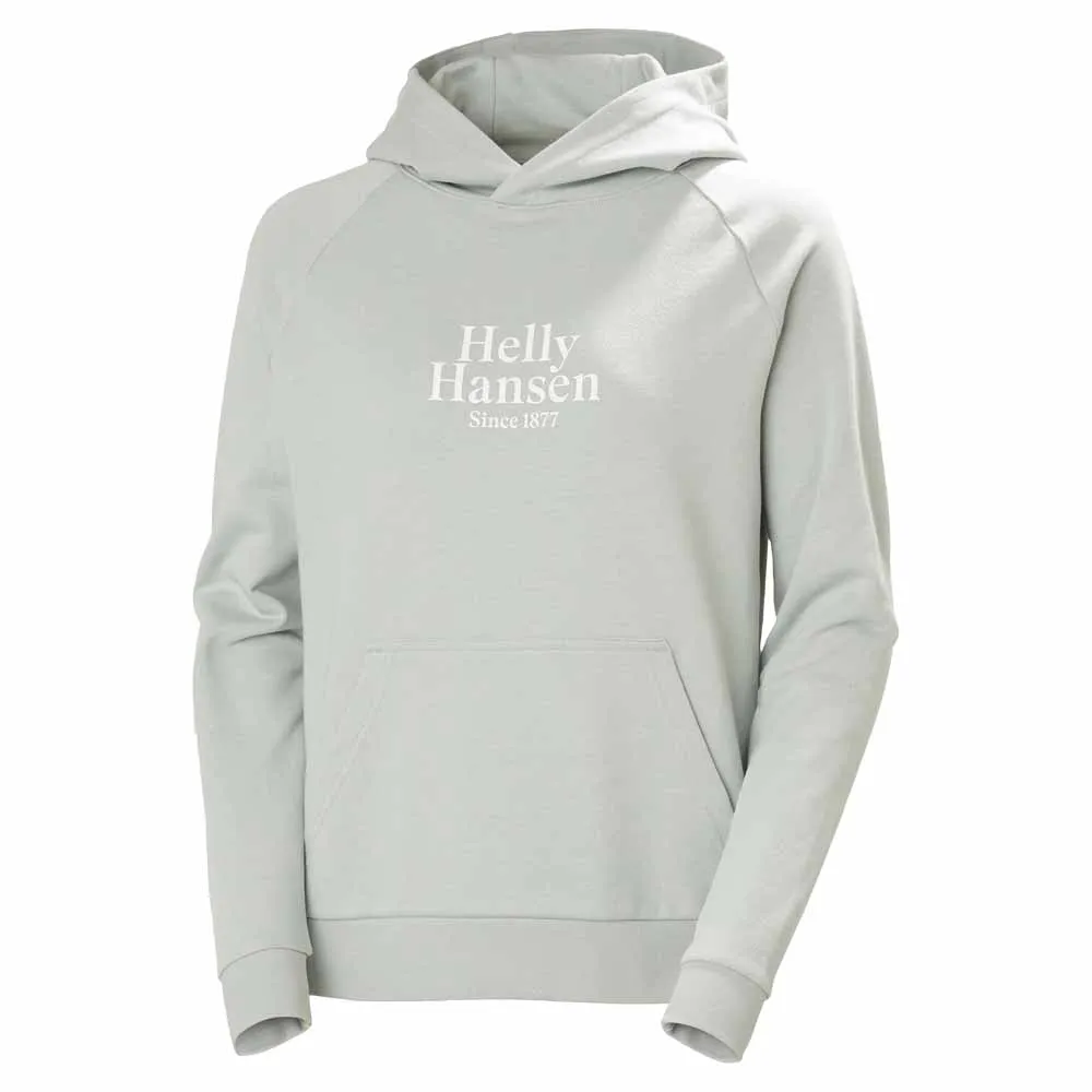 Купить Helly hansen 54239_462-s Толстовка с капюшоном Core Graphic Green Mist 40x30x12 7ft.ru в интернет магазине Семь Футов