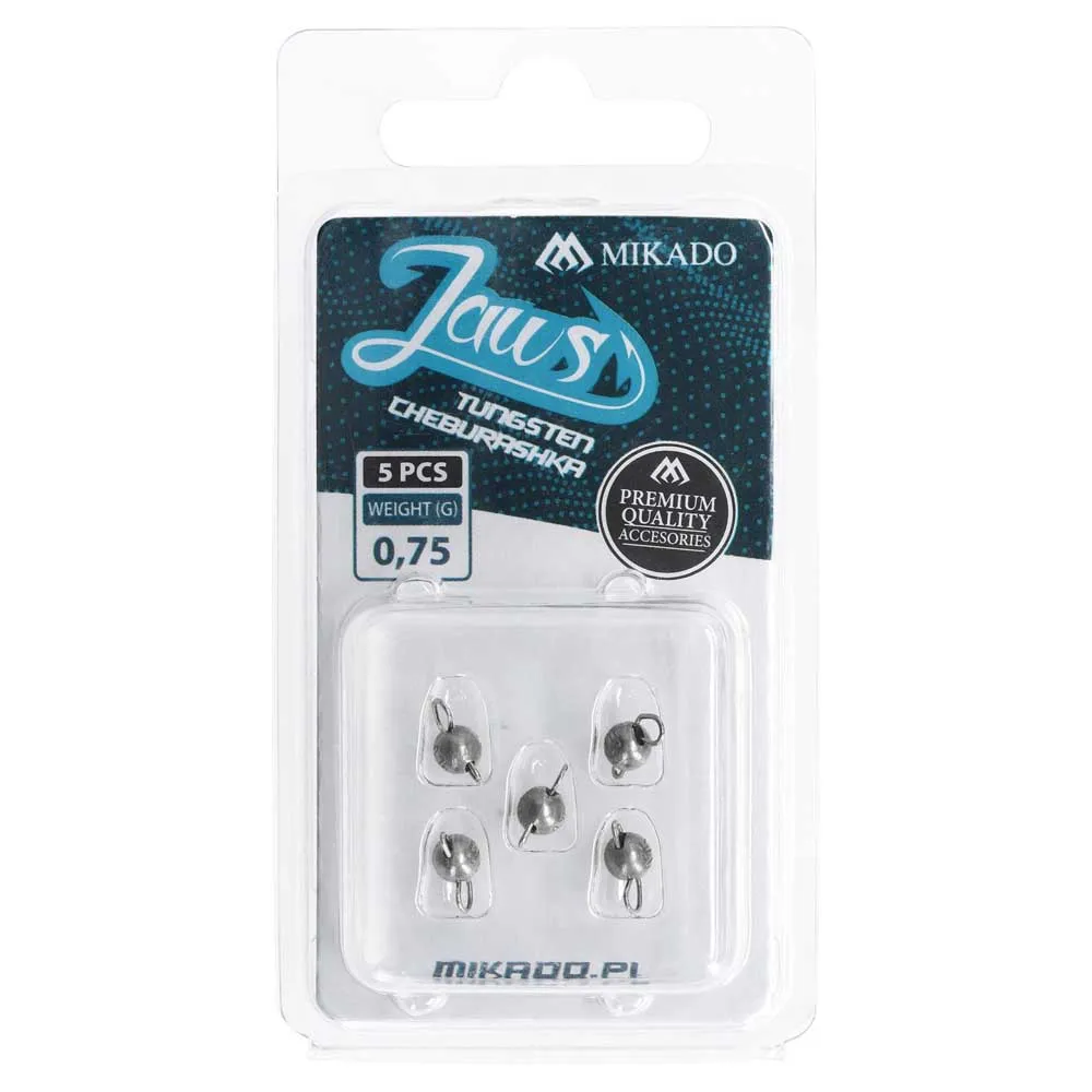 Купить Mikado OMGJCH-0.5 Чебурашка Tugsten Jaws  Grey 0.50 g 7ft.ru в интернет магазине Семь Футов