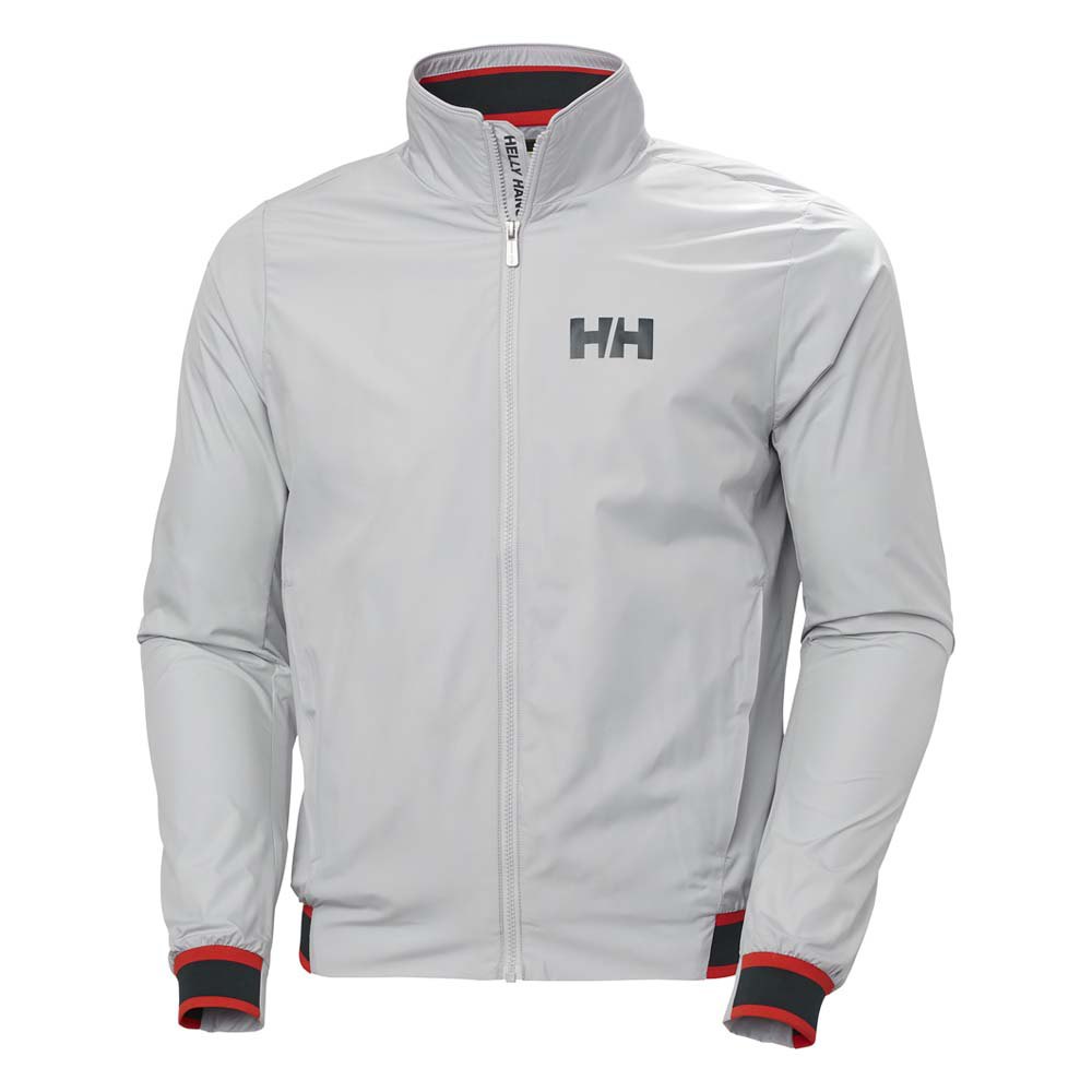 Купить Helly hansen 30299_853-L Куртка Salt Windbreaker Белая  Grey Fog L 7ft.ru в интернет магазине Семь Футов