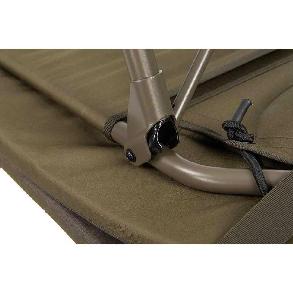 Купить Fox international CBC113 Раскладушка для Карпфишинга Voyager Compact Коричневый Dark Green 205 x 85 x 30 cm 7ft.ru в интернет магазине Семь Футов