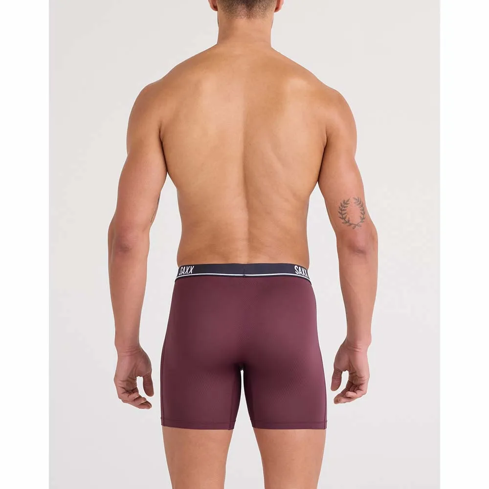 Купить SAXX Underwear sxpp3ep.rmb.s трусы-боксёры Essential Performance Mesh Boxer Brief Fly 3Pk 3 Единицы Classic Red / Maroon / Black 20x10x4 7ft.ru в интернет магазине Семь Футов