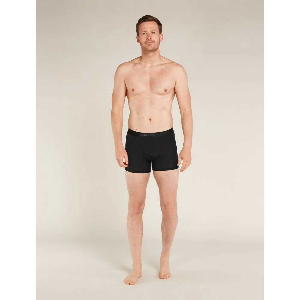 Купить Icebreaker 0A571V001S Боксёр Merino 125 Cool-Lite Anatomica  Black S 7ft.ru в интернет магазине Семь Футов