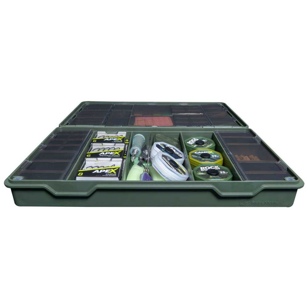 Купить Ridgemonkey RM-ATBL-UNIT Armoury Lite Коробка для снастей  Green 7ft.ru в интернет магазине Семь Футов