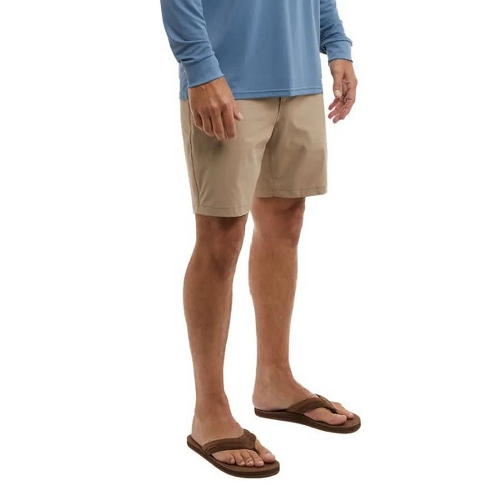 Купить Pelagic 1002261003-dkh-32 Шорты Mako 18´´ Hybrid Solid Dark Khaki 30x20x10 7ft.ru в интернет магазине Семь Футов