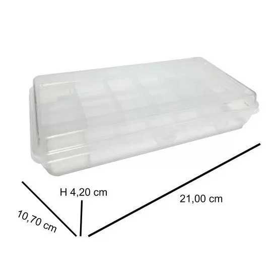 Купить Yamashiro 1652009 Коробка для снастей  Clear 21 x 11 x 4.2 cm 7ft.ru в интернет магазине Семь Футов