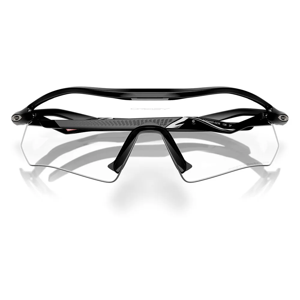 Купить Oakley OO9495-0236 Фотохромные солнцезащитные очки Radar plate Бесцветный Polished Black Clear Photo Blk rd/CAT0-3 7ft.ru в интернет магазине Семь Футов