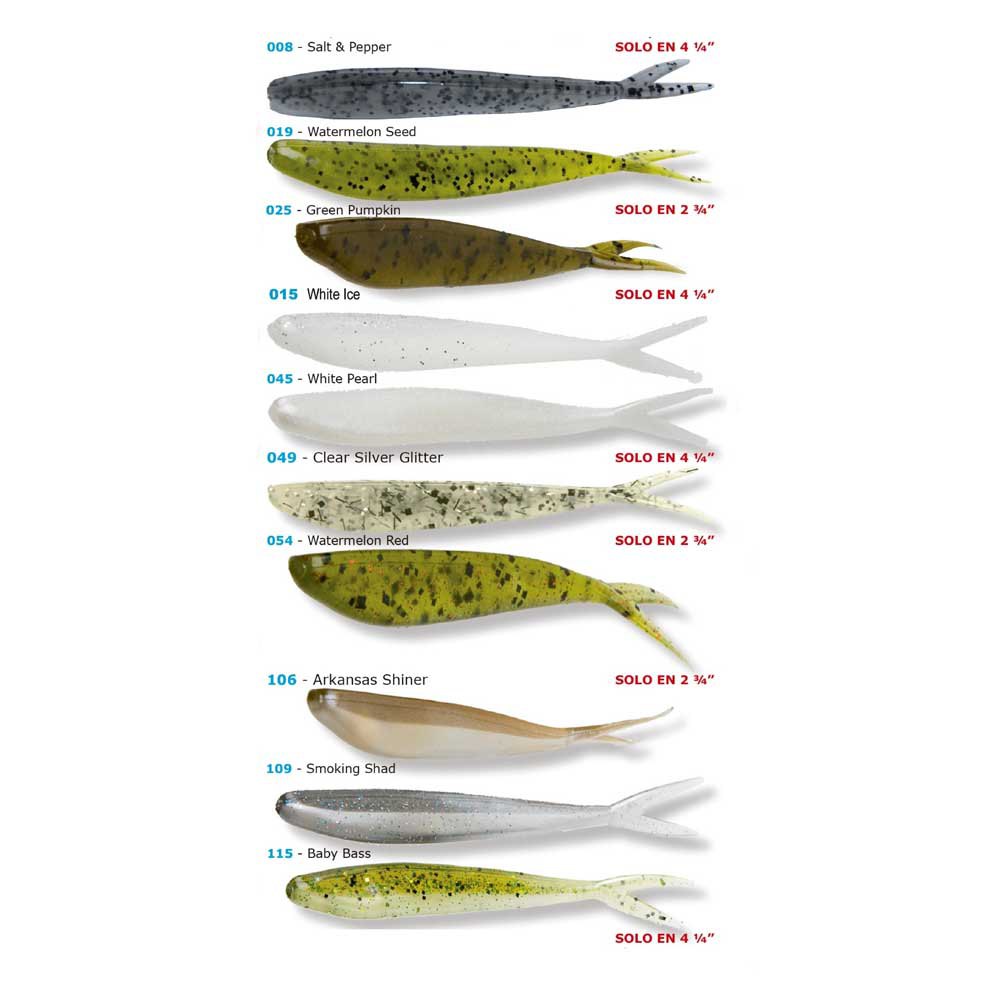 Купить Zoom bait 11015382 Flukes Мягкая приманка 101 mm  Alburno Iberico 7ft.ru в интернет магазине Семь Футов