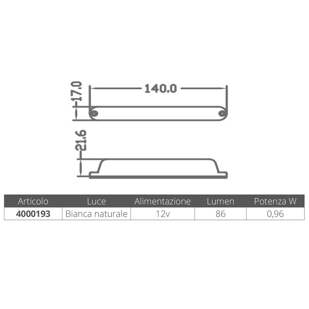 Купить A.a.a. 4000193 Белая любезность LED 6 LED Свет Бесцветный Clear 7ft.ru в интернет магазине Семь Футов