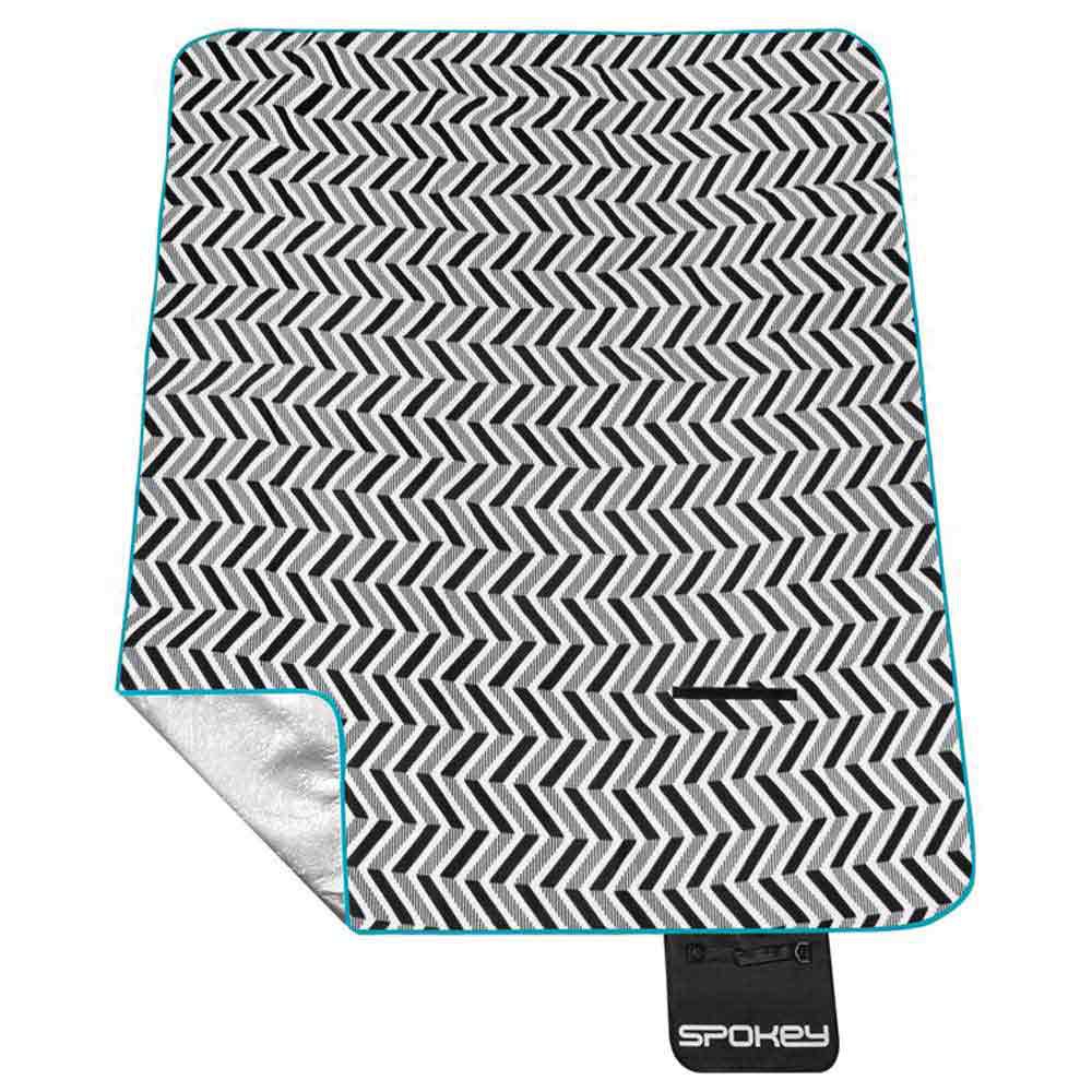 Купить Spokey 929505 Picnic Zigzag Покрывало на кровать Черный Black / White 210 x 180 cm 7ft.ru в интернет магазине Семь Футов