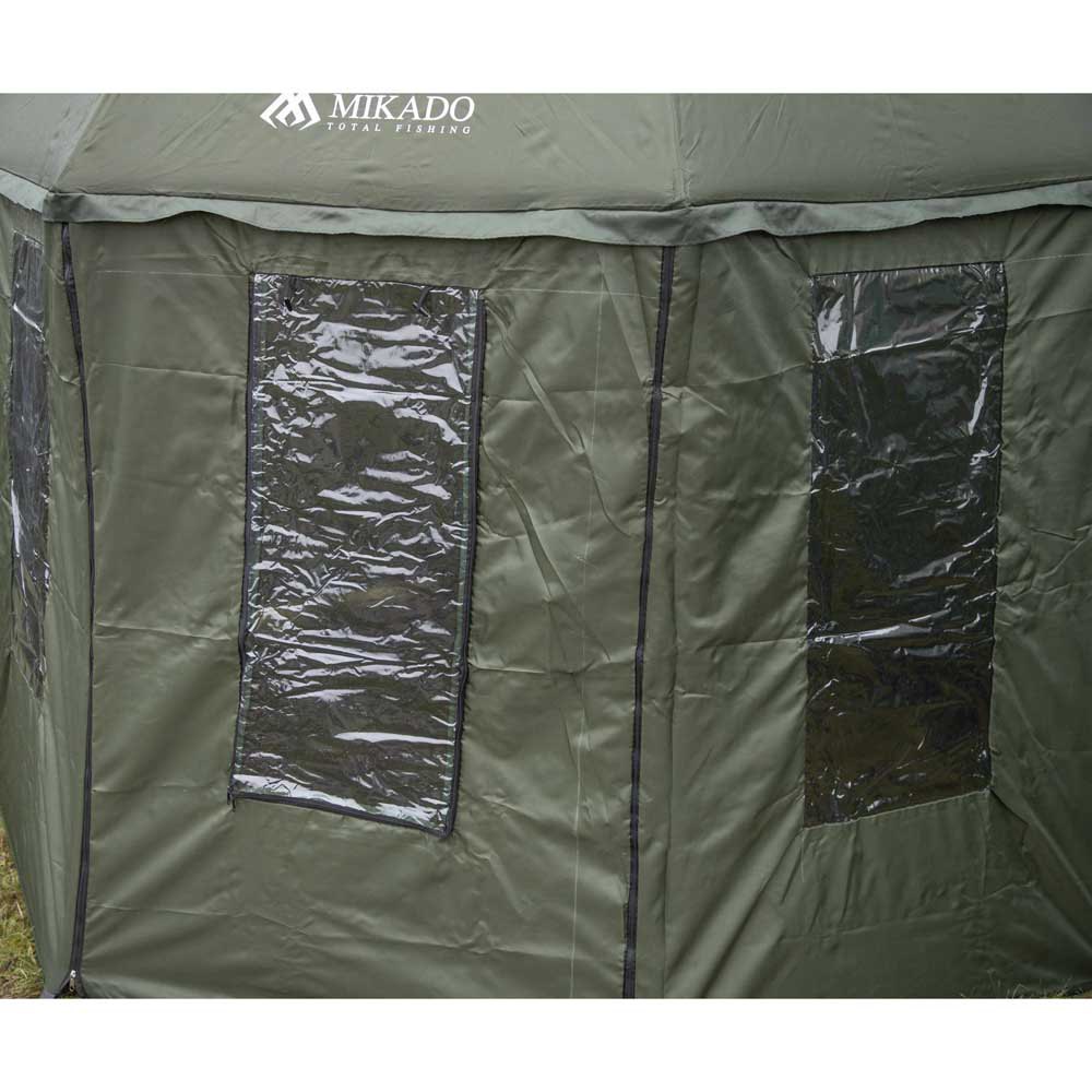 Купить Mikado IS14-P006 Москитная сетка с боковым покрытием Зонт Dark Green 300 cm 7ft.ru в интернет магазине Семь Футов