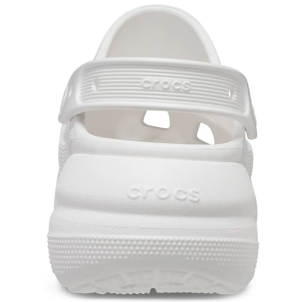 Купить Crocs 207521-100b-m10/w12 Деревянные башмаки Classic Crush White 35x25x15 EU 43 7ft.ru в интернет магазине Семь Футов