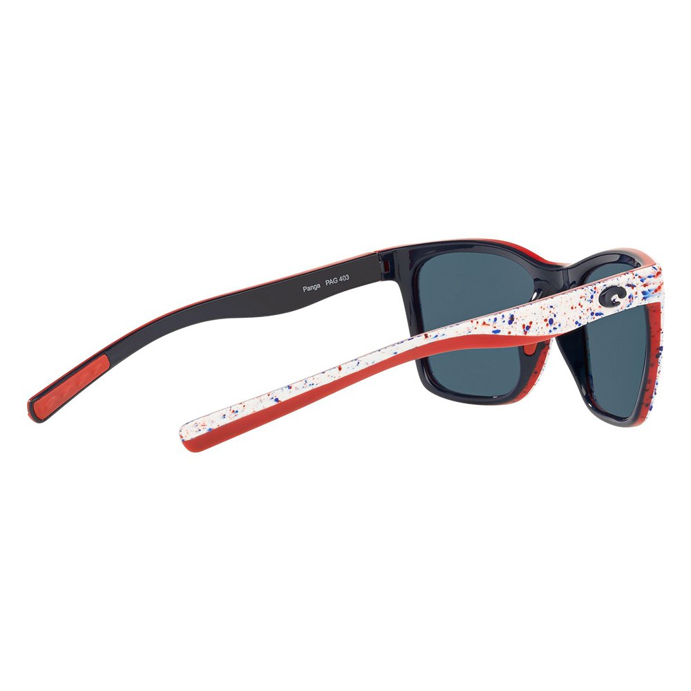 Купить Costa 06S9037-90372156 поляризованные солнцезащитные очки Panga Shiny White Firework Blue Mirror 580P/CAT3 7ft.ru в интернет магазине Семь Футов