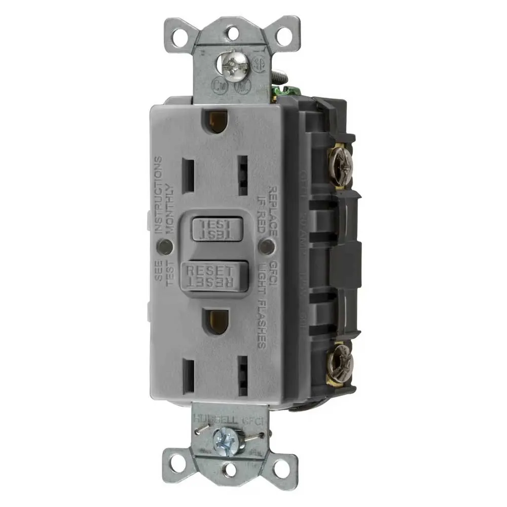 Купить Hubbell 36-gfrst52mgy Приемник GFCI 15A 125V Grey 14x10x8 7ft.ru в интернет магазине Семь Футов