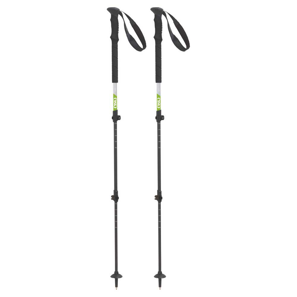 Купить Tsl outdoor PFBHAC3C Hiking Aluminium Comp 3 Cross Поляки Серый Grey / Green 60-125 cm 7ft.ru в интернет магазине Семь Футов