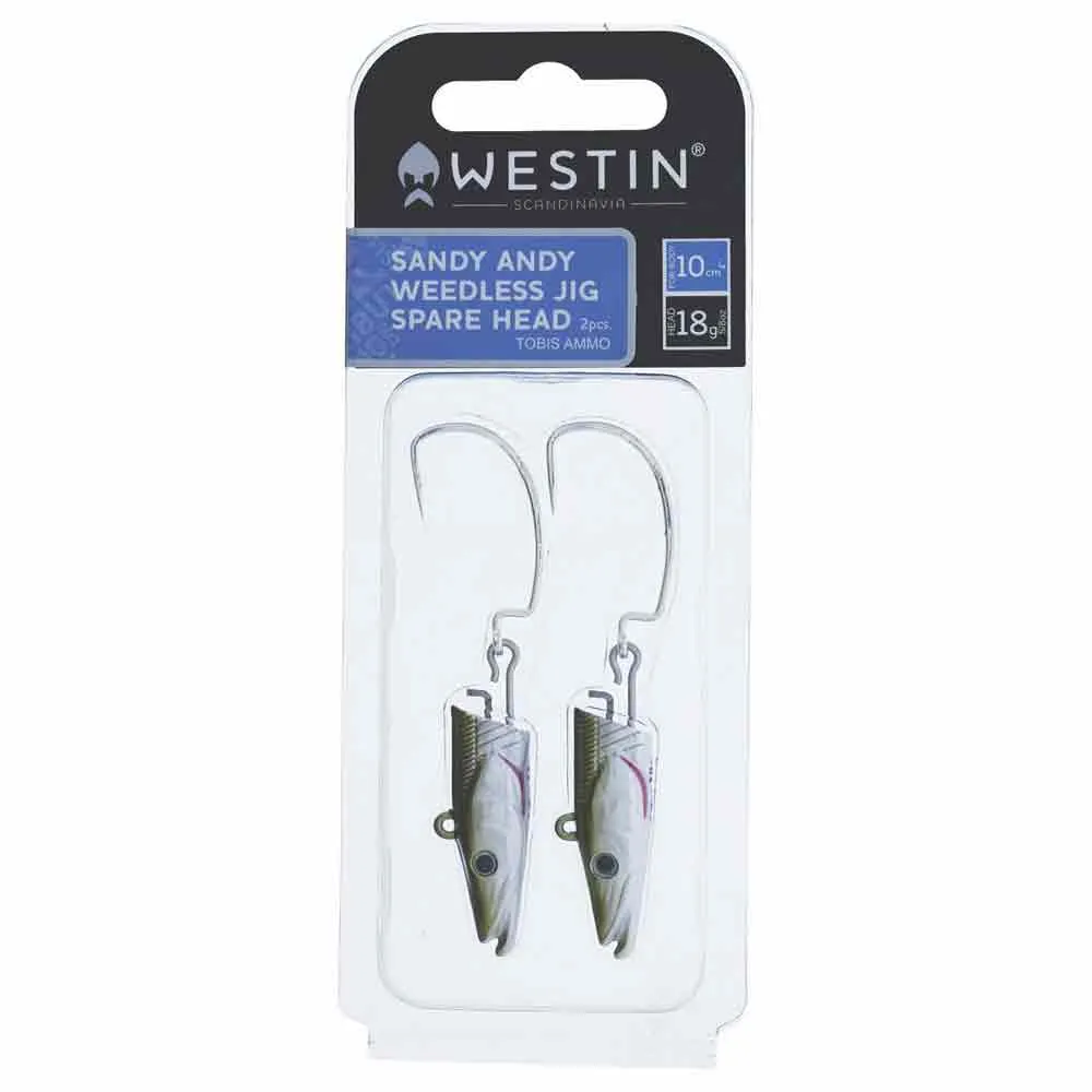 Купить Westin S085-234-139-UNIT Джиг-головка Sandy Andy Weedless Jig Body 2 Единицы Tobis Ammo 13 g 7ft.ru в интернет магазине Семь Футов