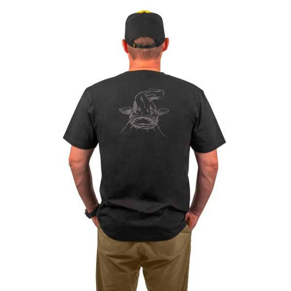 Купить Black cat BO500022 Футболка с коротким рукавом Logo Black 3XL 7ft.ru в интернет магазине Семь Футов