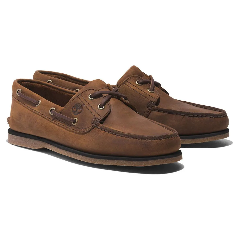 Купить Timberland tb0a2fzxem41w-060 Палубные туфли Classic Mid Brn / Full Grain 35x25x15 EU 39 7ft.ru в интернет магазине Семь Футов