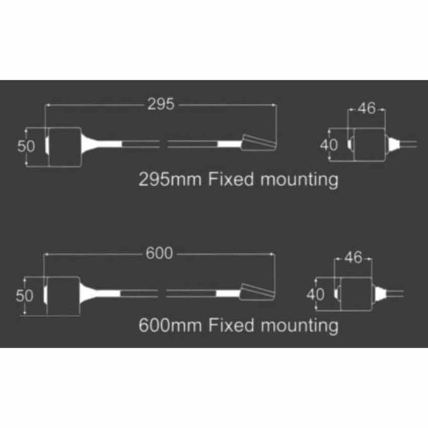 Купить Hella marine 044160 4532 5W 12V Галогенный фонарик Black 600 mm 7ft.ru в интернет магазине Семь Футов