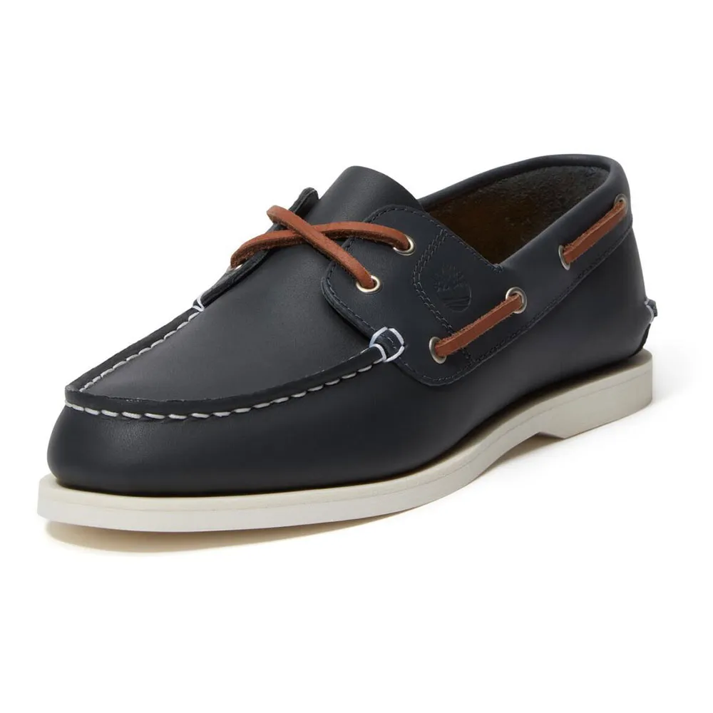 Купить Timberland tb0a2q9xep81w-080 Палубные туфли Classic Navy Full Grain 35x25x15 EU 39 7ft.ru в интернет магазине Семь Футов