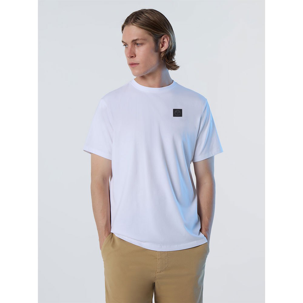 Купить North sails 692981-0101-XXL Футболка с коротким рукавом Basic Stretch Белая White 2XL 7ft.ru в интернет магазине Семь Футов