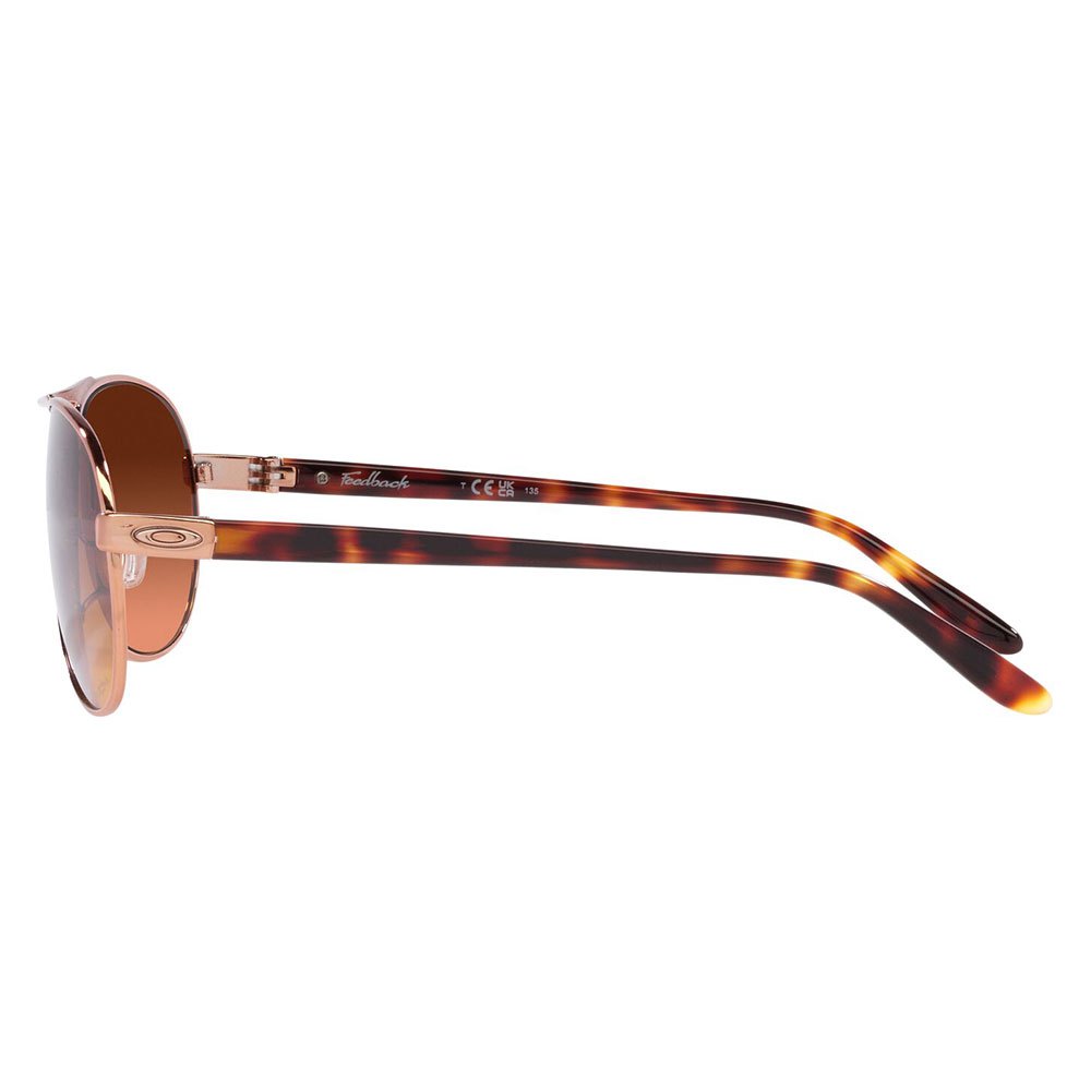 Купить Oakley OO4079-4659 Feedback Prizm Женские солнцезащитные очки Rose Gold Prizm Brown Gradient/CAT3 7ft.ru в интернет магазине Семь Футов