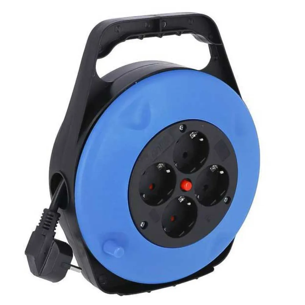 Купить Onlex 20075 Выдвижная розетка на 4 гнезда 5 m Голубой Blue / Black  Techinn 7ft.ru в интернет магазине Семь Футов